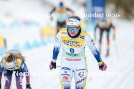 11.02.2024, Canmore, Canada (CAN): Linn Svahn (SWE) - FIS world cup cross-country, mass, Canmore (CAN). www.nordicfocus.com. © Modica/NordicFocus. Every downloaded picture is fee-liable.
