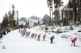 11.02.2024, Canmore, Canada (CAN): Mens race - FIS world cup cross-country, mass, Canmore (CAN). www.nordicfocus.com. © Modica/NordicFocus. Every downloaded picture is fee-liable.