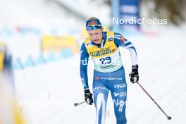 11.02.2024, Canmore, Canada (CAN): Anne Kyllonen (FIN) - FIS world cup cross-country, mass, Canmore (CAN). www.nordicfocus.com. © Modica/NordicFocus. Every downloaded picture is fee-liable.