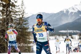 11.02.2024, Canmore, Canada (CAN): Richard Jouve (FRA) - FIS world cup cross-country, mass, Canmore (CAN). www.nordicfocus.com. © Modica/NordicFocus. Every downloaded picture is fee-liable.