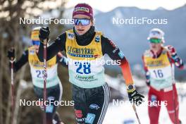 11.02.2024, Canmore, Canada (CAN): Katherine Sauerbrey (GER) - FIS world cup cross-country, mass, Canmore (CAN). www.nordicfocus.com. © Modica/NordicFocus. Every downloaded picture is fee-liable.