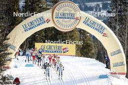 11.02.2024, Canmore, Canada (CAN): Womens race - FIS world cup cross-country, mass, Canmore (CAN). www.nordicfocus.com. © Modica/NordicFocus. Every downloaded picture is fee-liable.