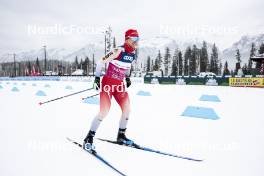 08.02.2024, Canmore, Canada (CAN): Nadine Faehndrich (SUI) - FIS world cup cross-country, training, Canmore (CAN). www.nordicfocus.com. © Modica/NordicFocus. Every downloaded picture is fee-liable.