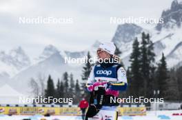 08.02.2024, Canmore, Canada (CAN): Emma Ribom (SWE) - FIS world cup cross-country, training, Canmore (CAN). www.nordicfocus.com. © Modica/NordicFocus. Every downloaded picture is fee-liable.
