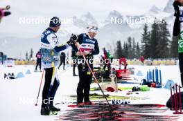 08.02.2024, Canmore, Canada (CAN): Jonna Sundling (SWE) - FIS world cup cross-country, training, Canmore (CAN). www.nordicfocus.com. © Modica/NordicFocus. Every downloaded picture is fee-liable.
