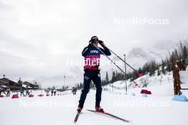 08.02.2024, Canmore, Canada (CAN): Federico Pellegrino (ITA) - FIS world cup cross-country, training, Canmore (CAN). www.nordicfocus.com. © Modica/NordicFocus. Every downloaded picture is fee-liable.