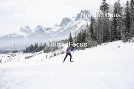 08.02.2024, Canmore, Canada (CAN): Gus Schumacher (USA) - FIS world cup cross-country, training, Canmore (CAN). www.nordicfocus.com. © Modica/NordicFocus. Every downloaded picture is fee-liable.