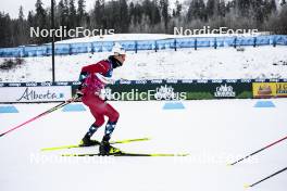 08.02.2024, Canmore, Canada (CAN): Johannes Hoesflot Klaebo (NOR) - FIS world cup cross-country, training, Canmore (CAN). www.nordicfocus.com. © Modica/NordicFocus. Every downloaded picture is fee-liable.