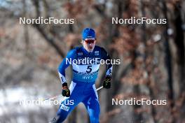 18.02.2024, Minneapolis, United States of America (USA): Christopher Kalev (EST) - FIS world cup cross-country, 10km, Minneapolis (USA). www.nordicfocus.com. © Modica/NordicFocus. Every downloaded picture is fee-liable.