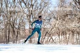 18.02.2024, Minneapolis, United States of America (USA): Hugo Hinckfuss (AUS) - FIS world cup cross-country, 10km, Minneapolis (USA). www.nordicfocus.com. © Modica/NordicFocus. Every downloaded picture is fee-liable.