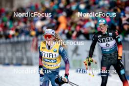 17.02.2024, Minneapolis, United States of America (USA): Jessie Diggins (USA) - FIS world cup cross-country, individual sprint, Minneapolis (USA). www.nordicfocus.com. © Modica/NordicFocus. Every downloaded picture is fee-liable.