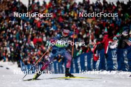 17.02.2024, Minneapolis, United States of America (USA): Michael Earnhart (USA) - FIS world cup cross-country, individual sprint, Minneapolis (USA). www.nordicfocus.com. © Modica/NordicFocus. Every downloaded picture is fee-liable.