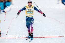 17.02.2024, Minneapolis, United States of America (USA): Jessie Diggins (USA) - FIS world cup cross-country, individual sprint, Minneapolis (USA). www.nordicfocus.com. © Modica/NordicFocus. Every downloaded picture is fee-liable.