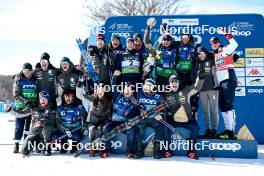 17.02.2024, Minneapolis, United States of America (USA): Federico Pellegrino (ITA) - FIS world cup cross-country, individual sprint, Minneapolis (USA). www.nordicfocus.com. © Modica/NordicFocus. Every downloaded picture is fee-liable.