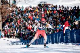 17.02.2024, Minneapolis, United States of America (USA): Nadine Faehndrich (SUI) - FIS world cup cross-country, individual sprint, Minneapolis (USA). www.nordicfocus.com. © Modica/NordicFocus. Every downloaded picture is fee-liable.