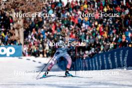 17.02.2024, Minneapolis, United States of America (USA): Samantha Smith (USA) - FIS world cup cross-country, individual sprint, Minneapolis (USA). www.nordicfocus.com. © Modica/NordicFocus. Every downloaded picture is fee-liable.