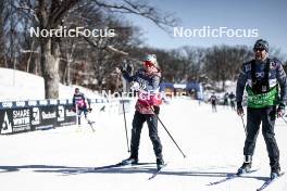 16.02.2024, Minneapolis, United States of America (USA): Jessie Diggins (USA) - FIS world cup cross-country, training, Minneapolis (USA). www.nordicfocus.com. © Modica/NordicFocus. Every downloaded picture is fee-liable.