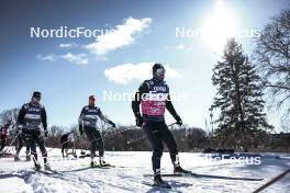 16.02.2024, Minneapolis, United States of America (USA): Richard Jouve (FRA) - FIS world cup cross-country, training, Minneapolis (USA). www.nordicfocus.com. © Modica/NordicFocus. Every downloaded picture is fee-liable.
