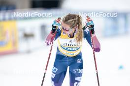 02.03.2024, Lahti, Finland (FIN): Jessie Diggins (USA) - FIS world cup cross-country, 20km, Lahti (FIN). www.nordicfocus.com. © Modica/NordicFocus. Every downloaded picture is fee-liable.