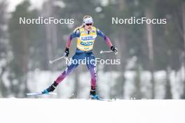 03.03.2024, Lahti, Finland (FIN): Jessie Diggins (USA) - FIS world cup cross-country, individual sprint, Lahti (FIN). www.nordicfocus.com. © Modica/NordicFocus. Every downloaded picture is fee-liable.