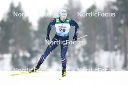 03.03.2024, Lahti, Finland (FIN): Lucas Chanavat (FRA) - FIS world cup cross-country, individual sprint, Lahti (FIN). www.nordicfocus.com. © Modica/NordicFocus. Every downloaded picture is fee-liable.