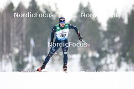 03.03.2024, Lahti, Finland (FIN): Federico Pellegrino (ITA) - FIS world cup cross-country, individual sprint, Lahti (FIN). www.nordicfocus.com. © Modica/NordicFocus. Every downloaded picture is fee-liable.