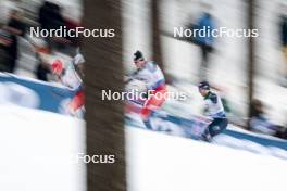 03.03.2024, Lahti, Finland (FIN): Michal Novak (CZE), Federico Pellegrino (ITA), (l-r)  - FIS world cup cross-country, individual sprint, Lahti (FIN). www.nordicfocus.com. © Modica/NordicFocus. Every downloaded picture is fee-liable.