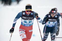 01.03.2024, Lahti, Finland (FIN): Tereza Beranova (CZE) - FIS world cup cross-country, team sprint, Lahti (FIN). www.nordicfocus.com. © Modica/NordicFocus. Every downloaded picture is fee-liable.