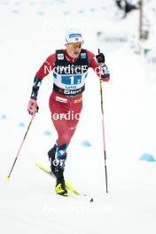 01.03.2024, Lahti, Finland (FIN): Johannes Hoesflot Klaebo (NOR) - FIS world cup cross-country, team sprint, Lahti (FIN). www.nordicfocus.com. © Modica/NordicFocus. Every downloaded picture is fee-liable.