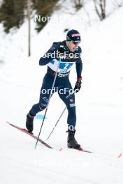 01.03.2024, Lahti, Finland (FIN): Federico Pellegrino (ITA) - FIS world cup cross-country, team sprint, Lahti (FIN). www.nordicfocus.com. © Modica/NordicFocus. Every downloaded picture is fee-liable.