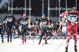01.03.2024, Lahti, Finland (FIN): Jan Stoelben (GER), Anian Sossau (GER), (l-r)  - FIS world cup cross-country, team sprint, Lahti (FIN). www.nordicfocus.com. © Modica/NordicFocus. Every downloaded picture is fee-liable.