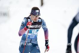 01.03.2024, Lahti, Finland (FIN): Julia Kern (USA) - FIS world cup cross-country, team sprint, Lahti (FIN). www.nordicfocus.com. © Modica/NordicFocus. Every downloaded picture is fee-liable.