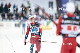 01.03.2024, Lahti, Finland (FIN): Johannes Hoesflot Klaebo (NOR) - FIS world cup cross-country, team sprint, Lahti (FIN). www.nordicfocus.com. © Modica/NordicFocus. Every downloaded picture is fee-liable.