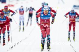 10.03.2024, Oslo, Norway (NOR): Johannes Hoesflot Klaebo (NOR) - FIS world cup cross-country, mass men, Oslo (NOR). www.nordicfocus.com. © Modica/NordicFocus. Every downloaded picture is fee-liable.