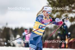 09.03.2024, Oslo, Norway (NOR): Jessie Diggins (USA) - FIS world cup cross-country, mass women, Oslo (NOR). www.nordicfocus.com. © Modica/NordicFocus. Every downloaded picture is fee-liable.