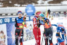 09.03.2024, Oslo, Norway (NOR): Katharina Hennig (GER), Victoria Carl (GER), (l-r)  - FIS world cup cross-country, mass women, Oslo (NOR). www.nordicfocus.com. © Modica/NordicFocus. Every downloaded picture is fee-liable.