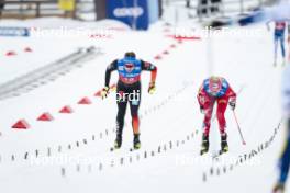 09.03.2024, Oslo, Norway (NOR): Katharina Hennig (GER), Teresa Stadlober (AUT), (l-r)  - FIS world cup cross-country, mass women, Oslo (NOR). www.nordicfocus.com. © Modica/NordicFocus. Every downloaded picture is fee-liable.