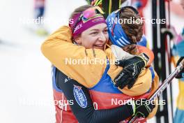 09.03.2024, Oslo, Norway (NOR): Katherine Sauerbrey (GER), Katharina Hennig (GER), (l-r)  - FIS world cup cross-country, mass women, Oslo (NOR). www.nordicfocus.com. © Modica/NordicFocus. Every downloaded picture is fee-liable.