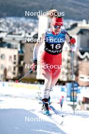12.03.2024, Drammen, Norway (NOR): Nadine Faehndrich (SUI) - FIS world cup cross-country, individual sprint, Drammen (NOR). www.nordicfocus.com. © Modica/NordicFocus. Every downloaded picture is fee-liable.