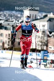 12.03.2024, Drammen, Norway (NOR): Lotta Udnes Weng (NOR) - FIS world cup cross-country, individual sprint, Drammen (NOR). www.nordicfocus.com. © Modica/NordicFocus. Every downloaded picture is fee-liable.