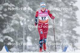16.03.2024, Falun, Sweden (SWE): Anne Kjersti Kalvaa (NOR) - FIS world cup cross-country, 10km, Falun (SWE). www.nordicfocus.com. © Modica/NordicFocus. Every downloaded picture is fee-liable.