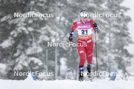 16.03.2024, Falun, Sweden (SWE): Lotta Udnes Weng (NOR) - FIS world cup cross-country, 10km, Falun (SWE). www.nordicfocus.com. © Modica/NordicFocus. Every downloaded picture is fee-liable.