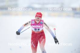 16.03.2024, Falun, Sweden (SWE): Nadine Faehndrich (SUI) - FIS world cup cross-country, 10km, Falun (SWE). www.nordicfocus.com. © Modica/NordicFocus. Every downloaded picture is fee-liable.