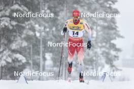 16.03.2024, Falun, Sweden (SWE): Jonas Baumann (SUI) - FIS world cup cross-country, 10km, Falun (SWE). www.nordicfocus.com. © Modica/NordicFocus. Every downloaded picture is fee-liable.