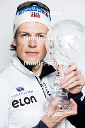 16.03.2024, Falun, Sweden (SWE): Johannes Hoesflot Klaebo (NOR) - FIS world cup cross-country, cups, Falun (SWE). www.nordicfocus.com. © Modica/NordicFocus. Every downloaded picture is fee-liable.