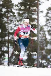 15.03.2024, Falun, Sweden (SWE): Sebastian Endrestad (CHI) - FIS world cup cross-country, individual sprint, Falun (SWE). www.nordicfocus.com. © Modica/NordicFocus. Every downloaded picture is fee-liable.
