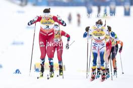 15.03.2024, Falun, Sweden (SWE): Kristine Stavaas Skistad (NOR), Jonna Sundling (SWE), (l-r)  - FIS world cup cross-country, individual sprint, Falun (SWE). www.nordicfocus.com. © Modica/NordicFocus. Every downloaded picture is fee-liable.