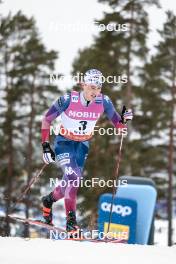 15.03.2024, Falun, Sweden (SWE): Gus Schumacher (USA) - FIS world cup cross-country, individual sprint, Falun (SWE). www.nordicfocus.com. © Modica/NordicFocus. Every downloaded picture is fee-liable.