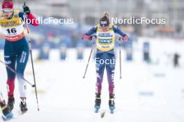 15.03.2024, Falun, Sweden (SWE): Jessie Diggins (USA) - FIS world cup cross-country, individual sprint, Falun (SWE). www.nordicfocus.com. © Modica/NordicFocus. Every downloaded picture is fee-liable.