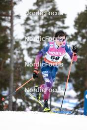 15.03.2024, Falun, Sweden (SWE): Michael Earnhart (USA) - FIS world cup cross-country, individual sprint, Falun (SWE). www.nordicfocus.com. © Modica/NordicFocus. Every downloaded picture is fee-liable.